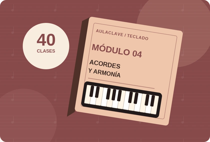 Portada del módulo 4: Acordes y armonía